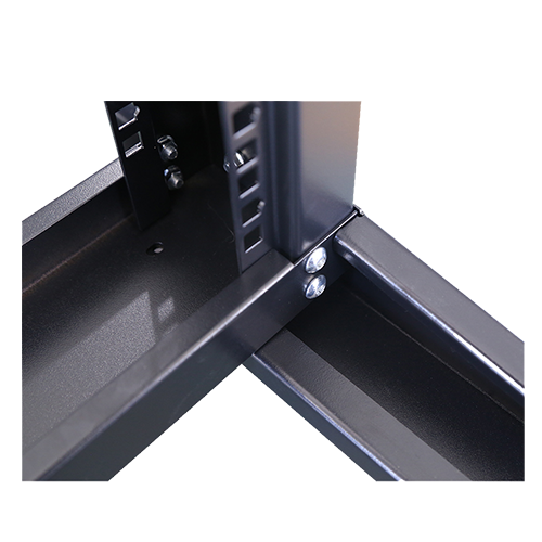 Open floorstanding rack cabinet - Up to 18U 19" rack - 2-bar structure - Mobile rack - Up to 120 Kg load - Unassembled