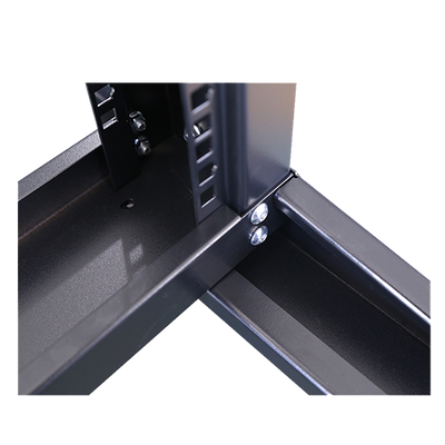 Open floorstanding rack cabinet - Up to 18U 19" rack - 2-bar structure - Mobile rack - Up to 120 Kg load - Unassembled