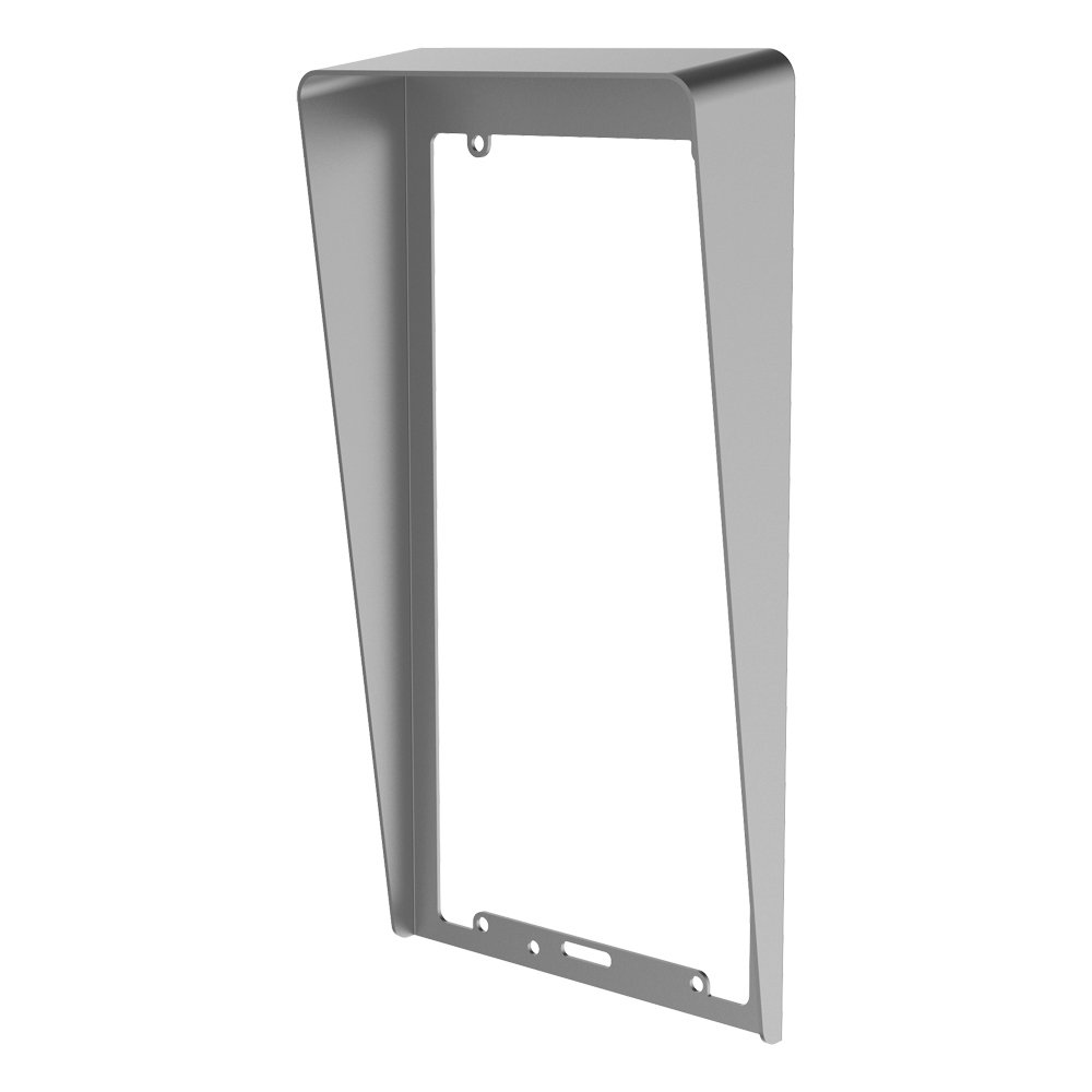 Staffa ad incasso - Specifico per videocitofoni - Compatibile con SF-VI112-IPW-(x)MF - Fori di connessione - 186mm (Al) x 97mm (An) x 31mm (Fo) - Realizzato in acciaio inox