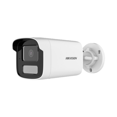 Hikvision - Telecamera Bullet IP gamma Value - Risoluzione 6 Megapixel (3200x1800) - Lente 6 mm | Mircofono integrato - Luce ibrida portata 50 m | PoE (IEEE802.3af) - Rilevamento del movimento 2.0
