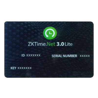 Licenza software di controllo della presenza - Capacità 5 dispositivi | 100 utenti - Comunicazione TCP/IP | WiFi - Multilingue | Funzioni avanzate - Molteplici rapporti di orari - Notifiche via e-mail