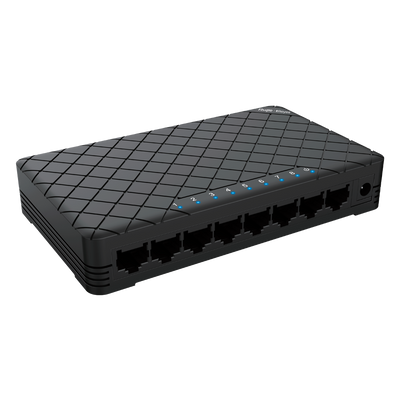 Switch de Escritorio Reyee - Carcasa de Plástico - 8 Puertos RJ45 - Velocidad 10/100/1000 Mbps - Plug and Play - Tecnología de Ahorro de Energía