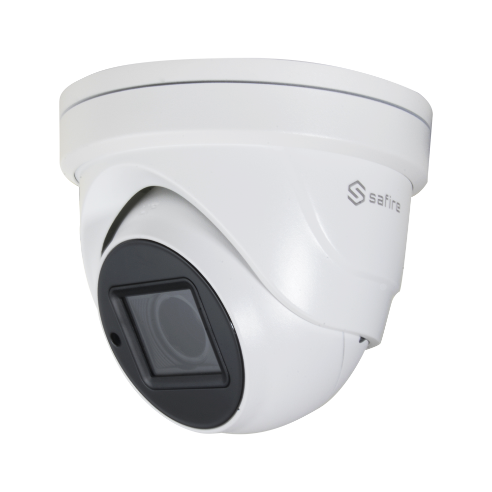 Telecamera Turret Safire gamma PRO PRO 4n1 - 8 Mpx high performance CMOS - Lente motorizzata 2.7~13.5 mm Autofocus - Smart IR Matrix, Distanza 60 m - Impermeabile IP67 - Alta qualità dell'immagine