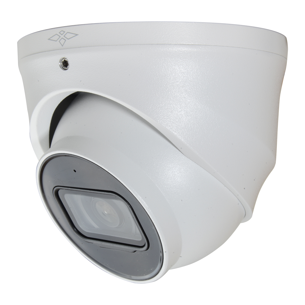 telecamera Turret IP X-Security - 2 Megapixel (1920x1080) - Ottica 2.8 mm - PoE | H.265+ - Microfono integrato - Waterproof IP67