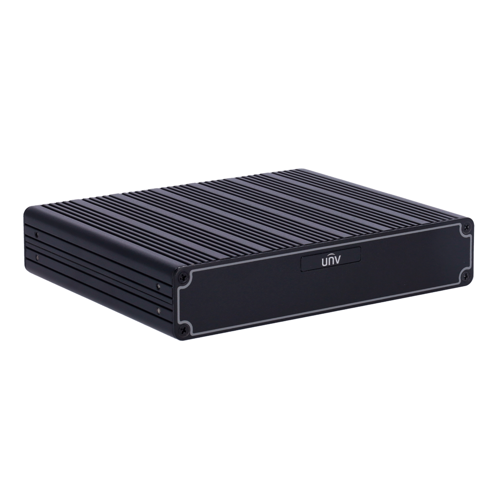 UNIVIEW - Server with intelligent functions - 4 Channels - 2 x RJ45 10M/100M/1000M - Bandwidth 64 Mbps