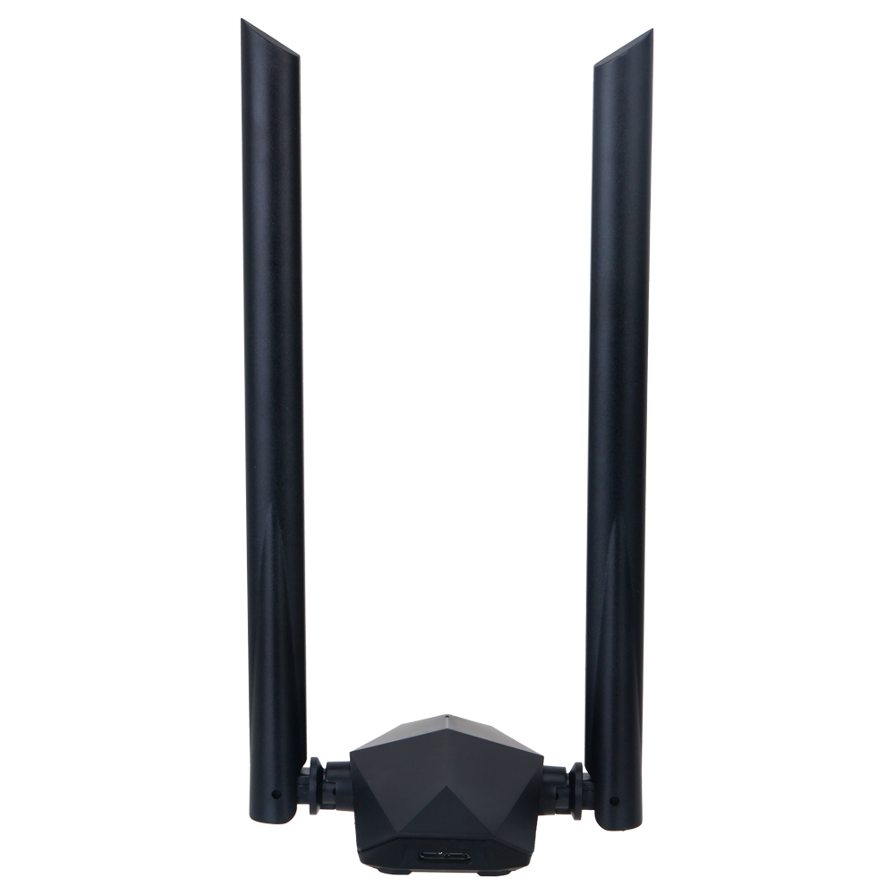 Adaptador Wi-Fi DAHUA - Frecuencia 2.4GHz - 5Ghz - Wi-Fi 6 IEEE802.11 a/n/ac/ax - Conexión USB 3.0 - Ganancia 5dBi / Omnidireccional