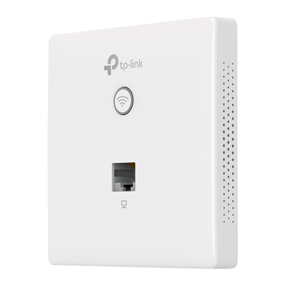 TP-Link - AP Omnidirezionale  Wi-Fi 4 - Supporta 802.11 n/g/b - Velocità di trasmissione fino a 300 Mbps - Installazione in scatole di meccanismo - Alimentazione PoE