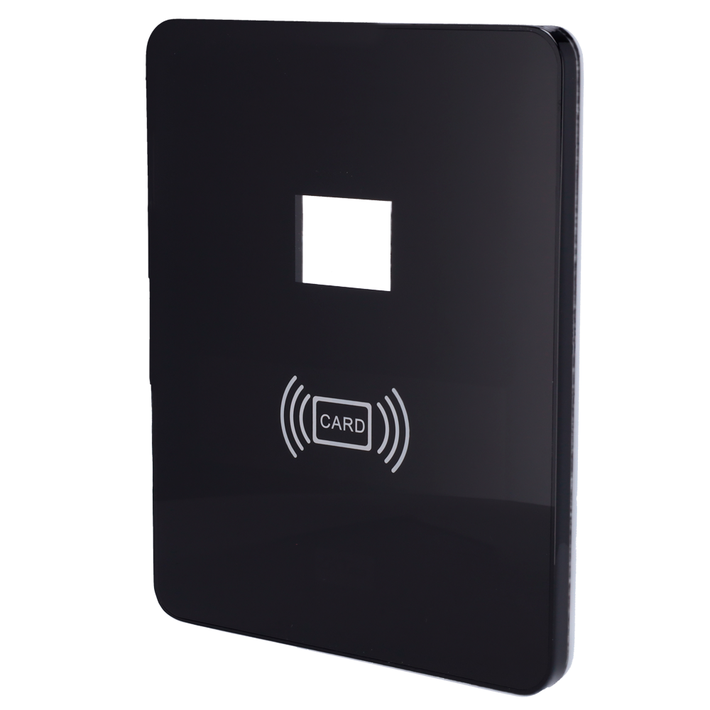 Coperchio superiore per tornello - Integrazione di lettori schede e QR - Adatto al tornello ZK-MTS1000-PRO - In vetro temperato - Design leggero ed elegante - Facile installazione