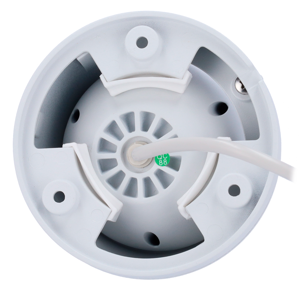 Cámara Turret 5Mpx Gama ECO - 4 en 1 (HDTVI / HDCVI / AHD / CVBS) - 1/3" Progressive CMOS - Lente 2.8 mm - IR LEDs SMD Alcance 25 m - Menú OSD remoto desde DVR