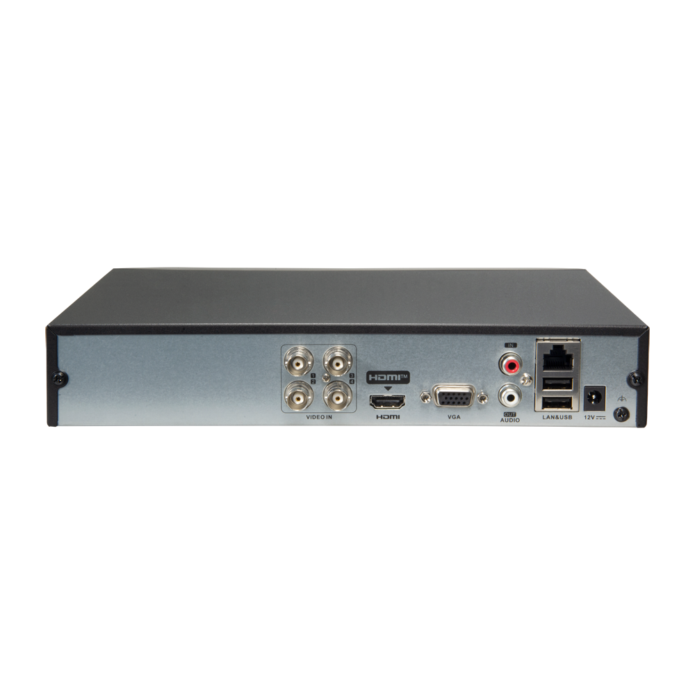 Videoregistratore 5n1 Safire - Audio su cavo coassiale - 4CH HDTVI/HDCVI/HDCVI/AHD/CVBS/CVBS/ 4+1 IP - 1080P Lite (25FPS) - Uscita HDMI e VGA - 1 HDD