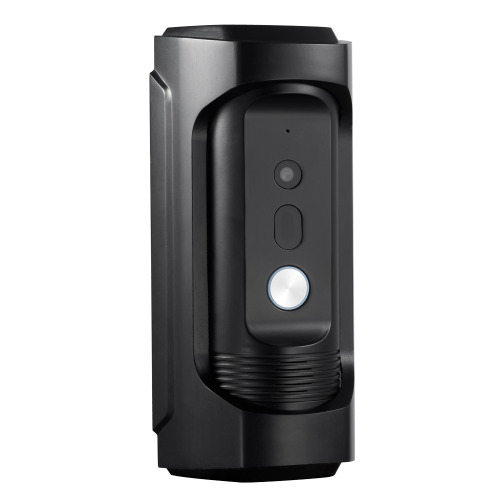 Videoporteros IP - Cámara de 2 Mp con óptica estenopeica - Audio bidireccional - App móvil con o sin monitor - Aleación de zinc antivandálica IK09 - Montaje en superficie | PoE estándar