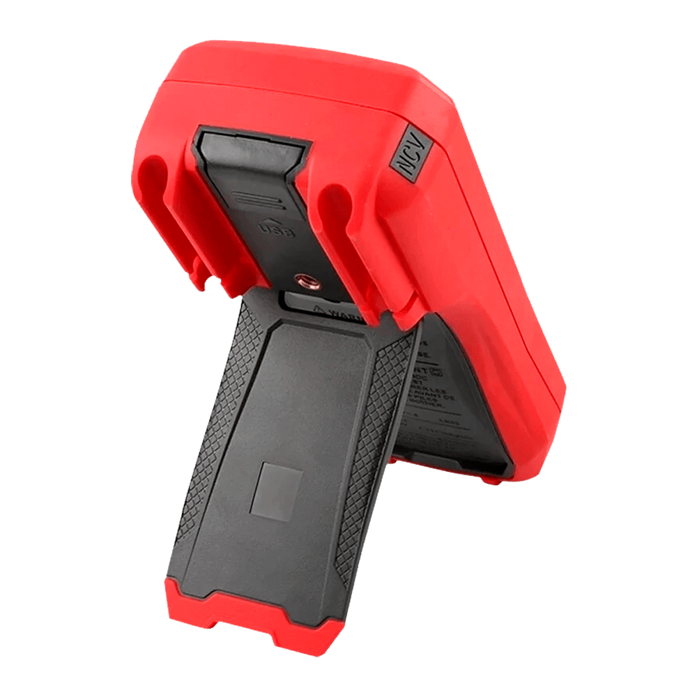 CAT III digital multimeter - LED display up to 22000 counts - DC and AC measurement up to 1000V and 20A - Connection to PC - High accuracy AC with True RMS function - Measurement of resistance, capacitance and hFE