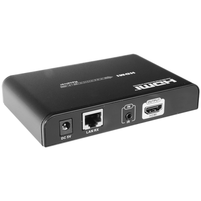Estensore attivo HDMI 1080p [%VAR%] - Ricevitore compatibile HDMI-EXT-PRO - Portata 120 m su cavo UTP Cat 6 - Trasmissione IR - Consente il collegamento punto a punto fino a 253 ricevitori