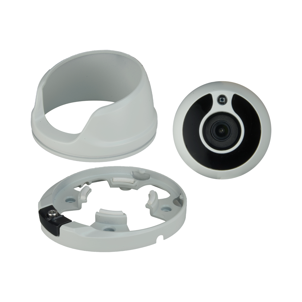 Cámera dome Gama 1080p ECO - 4 in 1 (HDTVI / HDCVI / AHD / CVBS) - 1/2.7" Brigates© BG0806 - Ottica 3.6 mm - LEDs SMD IR Portata 20 m - Menù OSD remoto da DVR