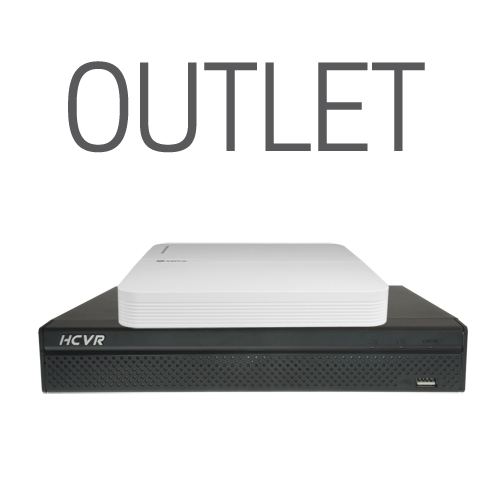 Videoregistratore digitale HDCVI - 4 CH HDCVI / 4 CH Audio - 1080P (12FPS) /720p (25FPS) - Entrate/Uscite allarmi - Uscita VGA e HDMI Full HD - Ammette 8 hard disk