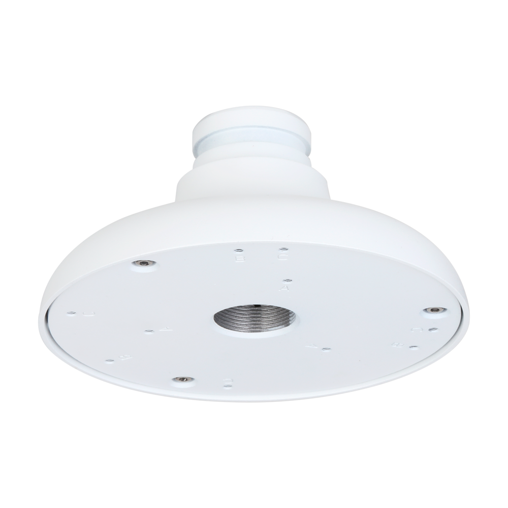 De marca - Soporte de techo - Apto para Domo - Fabricado en aluminio - 83,5 (H) x 166 (Ø) mm - Pasador hueco