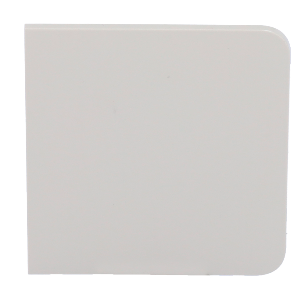 Ajax - LightSwitch SideButton - Pannello tattile per interruttore della luce - Compatibile con AJ-LIGHTCORE-1G /-2W - Retroilluminazione a LED - Pannello tattile laterale senza contatto - Colore grigio ostrica