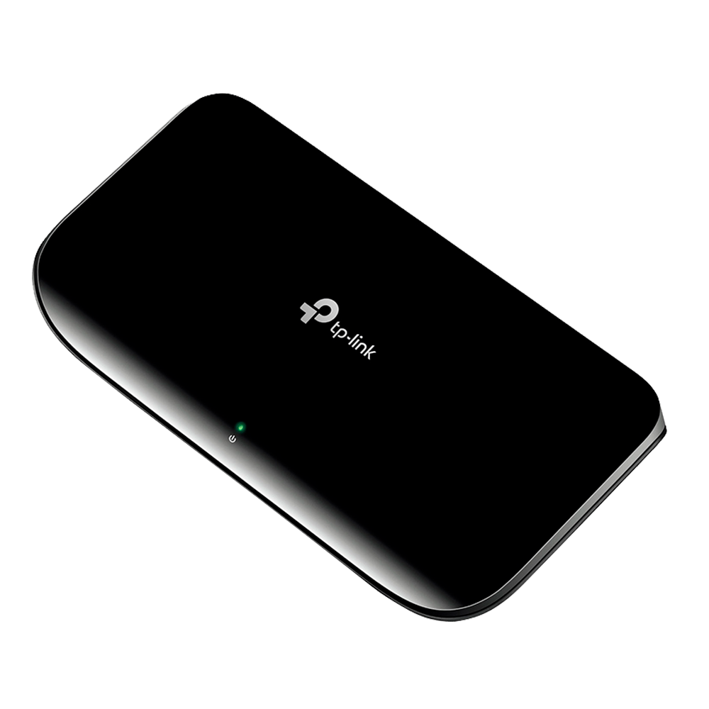 TP-LINK - Switch da tavolo - 8 porte RJ45 - Velocità 10/100/1000 Mbps - Plug and Play - Tecnologia a risparmio energetico