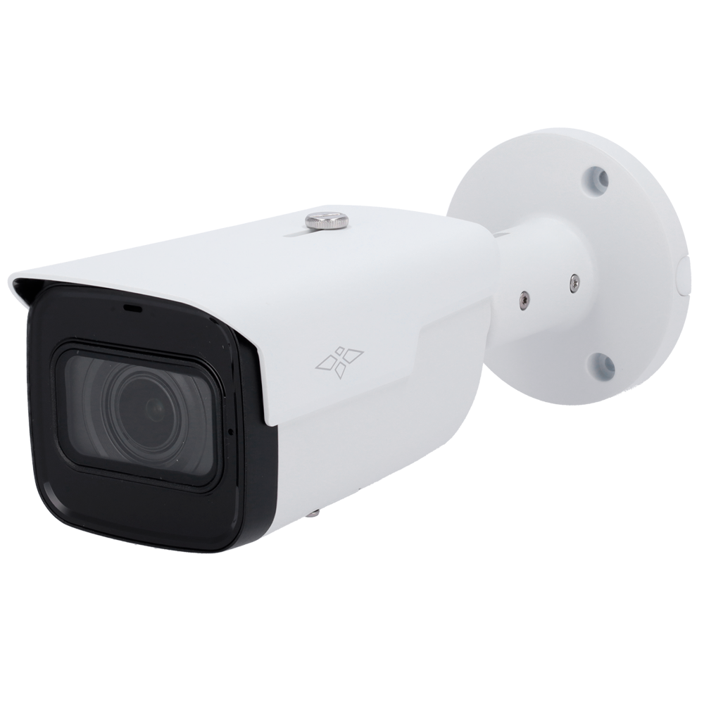 Cámara IP 8Mpx PRO - 1/2.7” Progressive CMOS - Lente Motorizada varifocal 2.7~13.5 mm - 3D-NR | WDR - Alarmas | IR LEDs Alcance 60 m | SMD Plus - Impermeable IP67