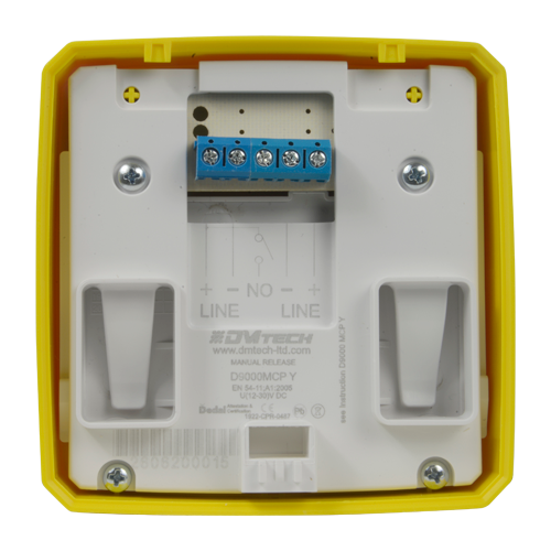 Pulsante di reset - Specifico per pannello antincendio - Attivazione manuale - Indicatore LED - Installazione in superficie - Riattivato manualmente o con chiave