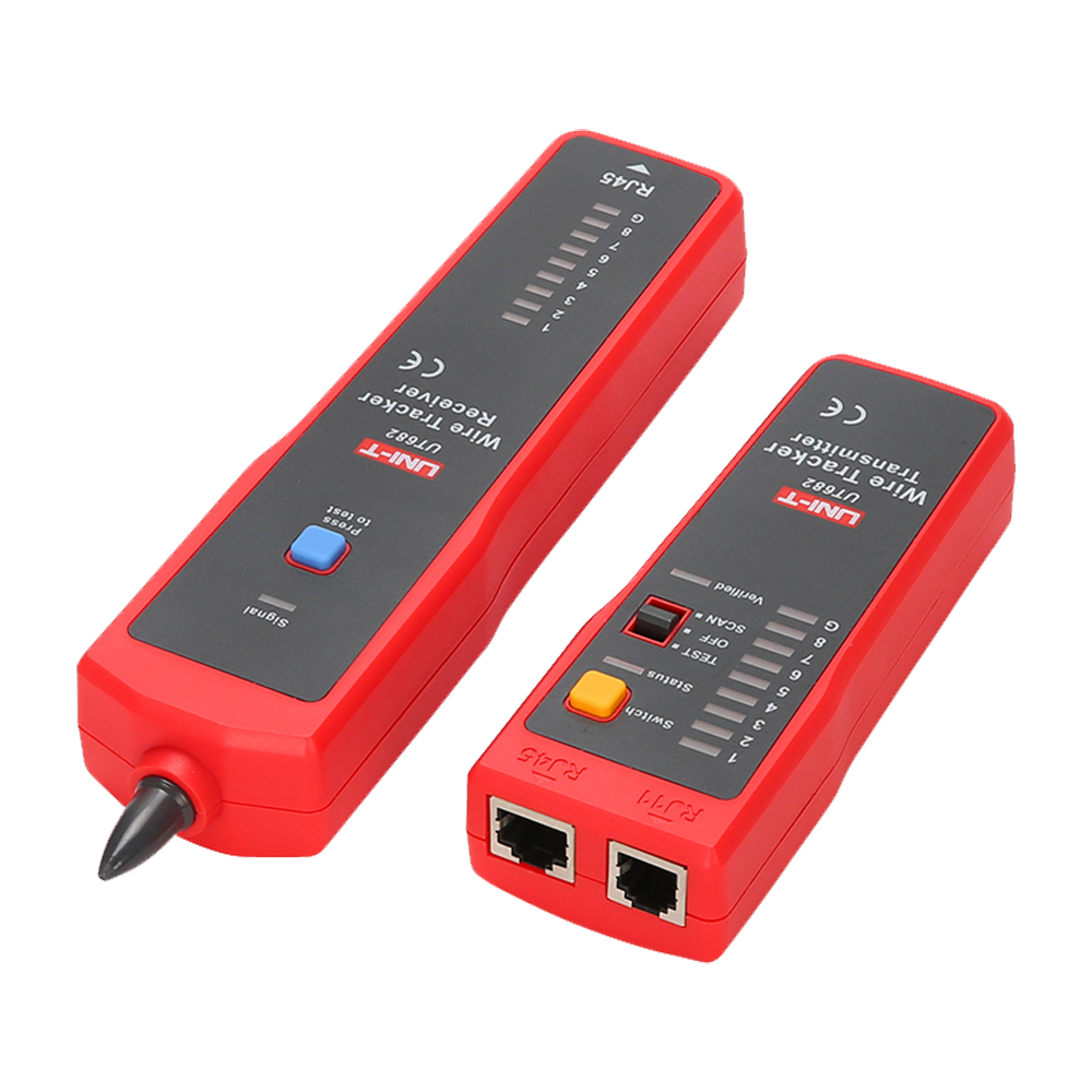 Tester di cavi - Controllo dello stato dei cavi RJ45/RJ11 - Spegnimento automatico