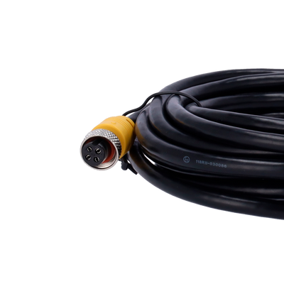 Streamax - Cavo per telecamere AHD - Connettore M12 tipo aviazione - 4 Pin - Lunghezza 20m - Femmina - Femmina