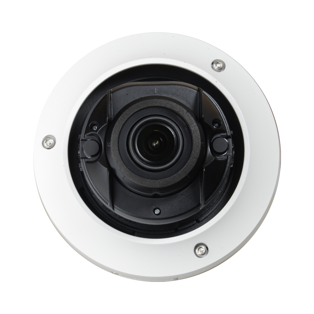 Cámara IP de 8 megapíxeles - Sensor de luz ultrabaja de 1/1,8" - Compresión H.265+ / H.265 - Lente motorizada Autoenfoque de 2,8~12 mm / WDR - Truesense2: filtro de falsas alarmas mejorado