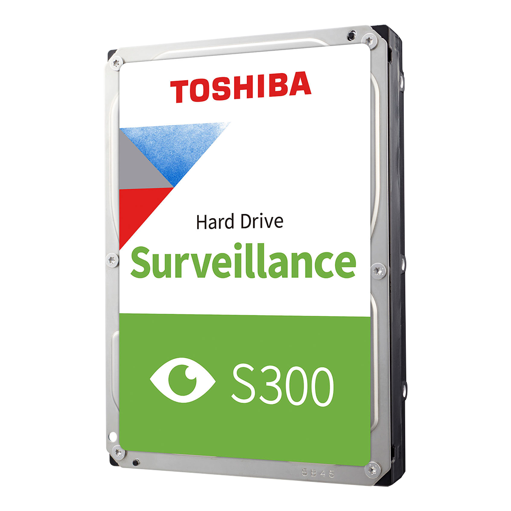 Hard disk Toshiba - Capacità 4 TB - Interfaccia SATA 6 GB/s - Modello HDWT840UZSVA - Speciale per Videoregistratori - Da solo o installato su DVR