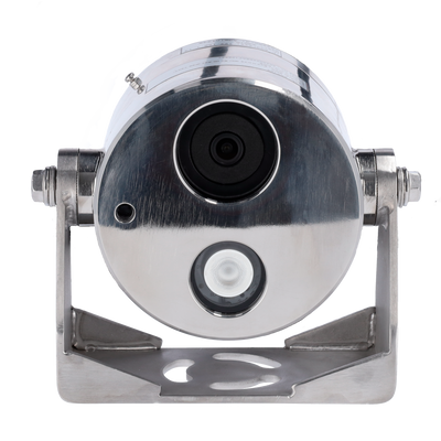 Telecamera IP Explosion Proof 4 Mp - 1/3" Progressive Scan CMOS - Lente motorizzata 4.0 mm - IR LEDs portata 30 m - Alloggiamento in acciaio inox 304 resistente alla corrosione - Impermeabilità IP68