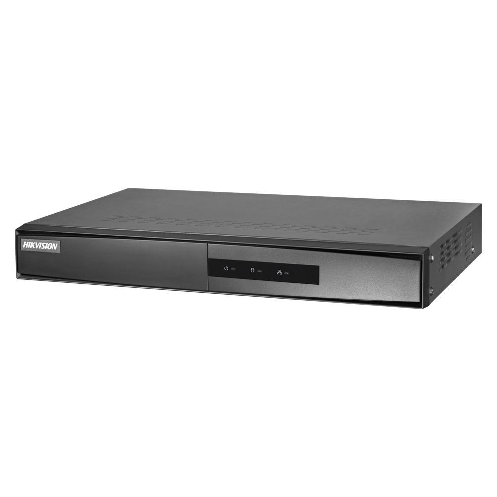 Hikvision - Gamma VALUE - Videoregistratore NVR per telecamere IP - 4 CH video / Risoluzione massima 6 Mp - Larghezza di banda 40 Mbps - Ammette 1 hard disk