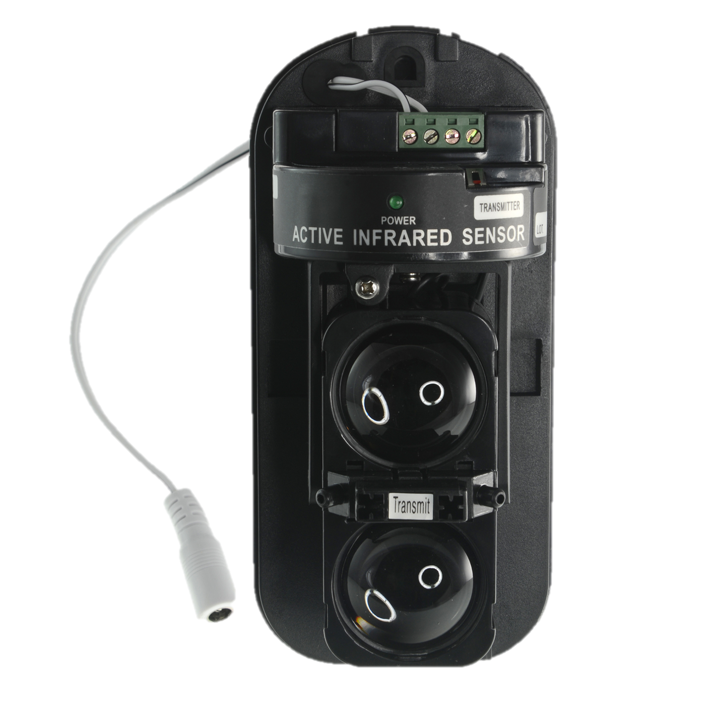 Rilevatore di barriera a infrarossi - Wireless | Antenna interna - Distanza max. di rilevamento 60 / 180 m - Distanza wireless 80 m - Tamper | Uscita relay - Alimentazione DC12V - Innowatt