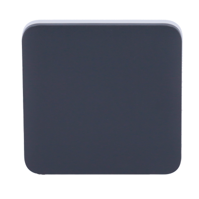 Panel táctil para un interruptor de luz - Compatible AJ-LIGHTCORE-1G  - Compatible AJ-LIGHTCORE-2W  - Retroiluminación LED - Panel táctil sin contacto - Color grafito