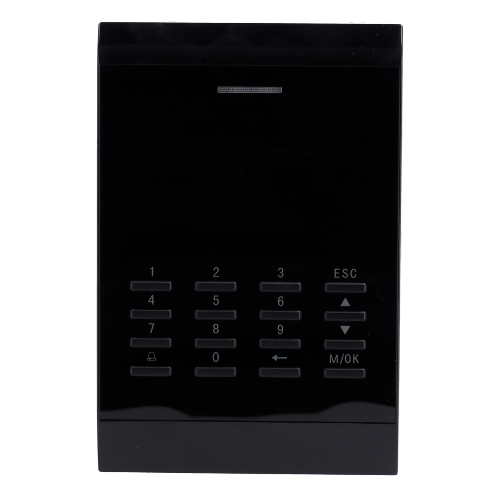 Controllo presenze - Schede EM e MF e PIN - 30.000 password/schede | 80.000 registri - TCP/IP, RS485 e USB - Adatta per interni - Software ZKBioTime 8