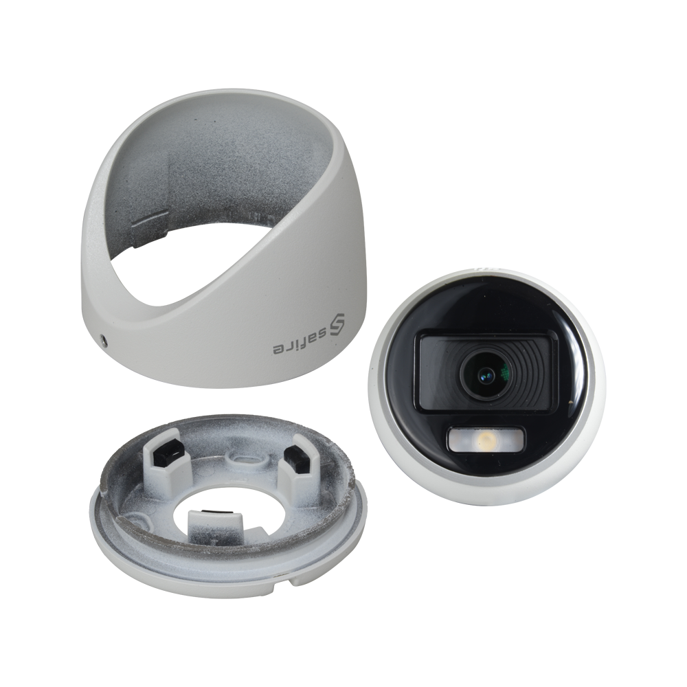 Cámara Turret Safire Gama ULTRA - Salida 4 en 1 / Resolución 3K (2960x1665) - CMOS  3K (5Mpx 16:9) - Lente 2.8 mm | IR alcance 30 m - Impermeable IP67