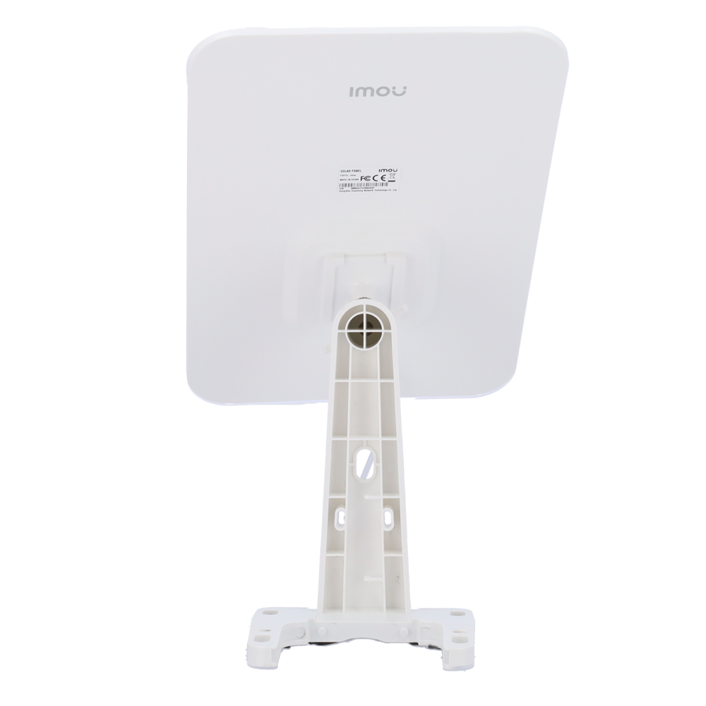 Imou Panel Solar - Compatible con cámaras Imou Cell PT - Método de encapsulación de PET laminado - Cristal de silicio solar monocristal - Potencia del panel solar 7W / Tipo USB-C - Apta para exterior IP65