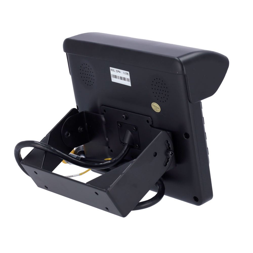 Streamax - Kit CP4 / Monitor táctil 7" - Resolución 800x400 | Altavoces integrados - Compatible con grabbers Streamax - Apto para carga en vehículo - Soporte y cable incluidos