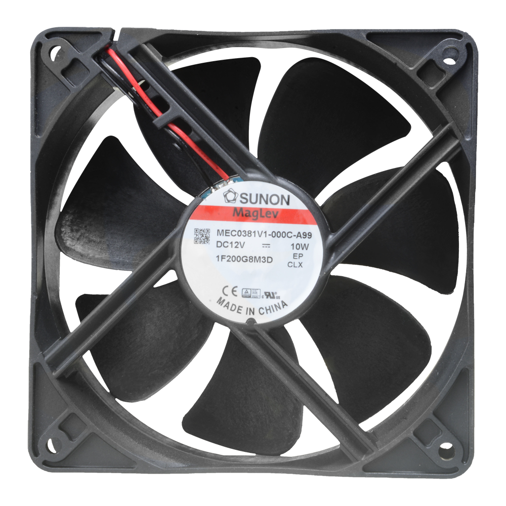 Ventilador magnético especial para Racks - Eficiente y silencioso - Fácil instalación - Permite una mejor ventilación y refrigeración dentro del Rack - Alimentado por dos cables de 1,5m