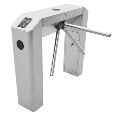 Torniquete de acceso bidireccional - 3 brazos giratorios | Doble soporte - Horarios, alarmas y modos de apertura - Dimensiones de paso 550 mm | Fuerza ajustable - Fabricado en acero inoxidable SUS304 - Compatible con sistemas de terceros