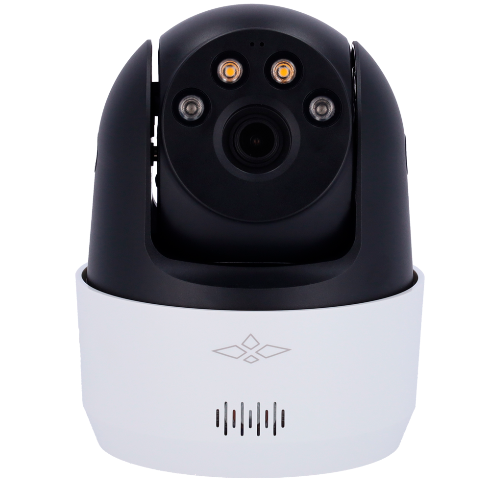 Telecamera PT IP X-Security - 2 Megapixel (1920 × 1080) - 1/2.8" CMOS | Ottica fissa 4mm - Rilevamento di persone con deterrenza attiva - Doppia Luce: IR e Luce Bianca 30m