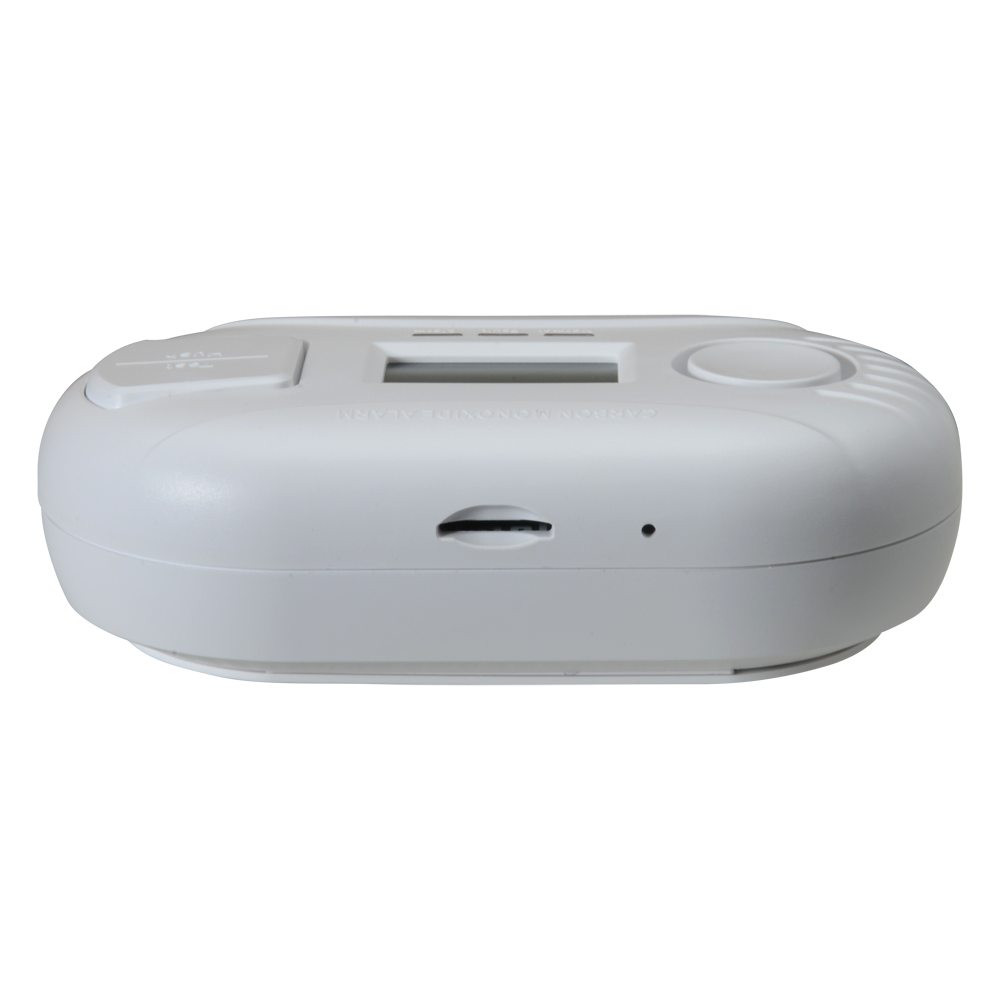 Rilevatore di CO autonomo ANKA - Durata della batteria 10 anni - Spia di allarme - Allarme acustico 85 dB a 3m - Pulsante di prova e schermo LCD - Certificato EN 50291:2010 - Innowatt