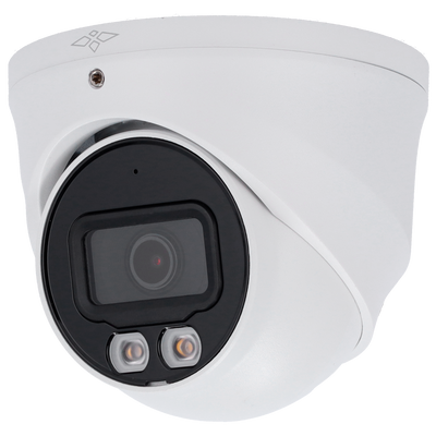 Telecamera Turret HDCVI X-Security - CMOS 4K - Ottica 3.6 mm - WDR(120dB) - Doppia illuminazione: IR + Bianco portata 40 m | Microfono - Waterproof IP67