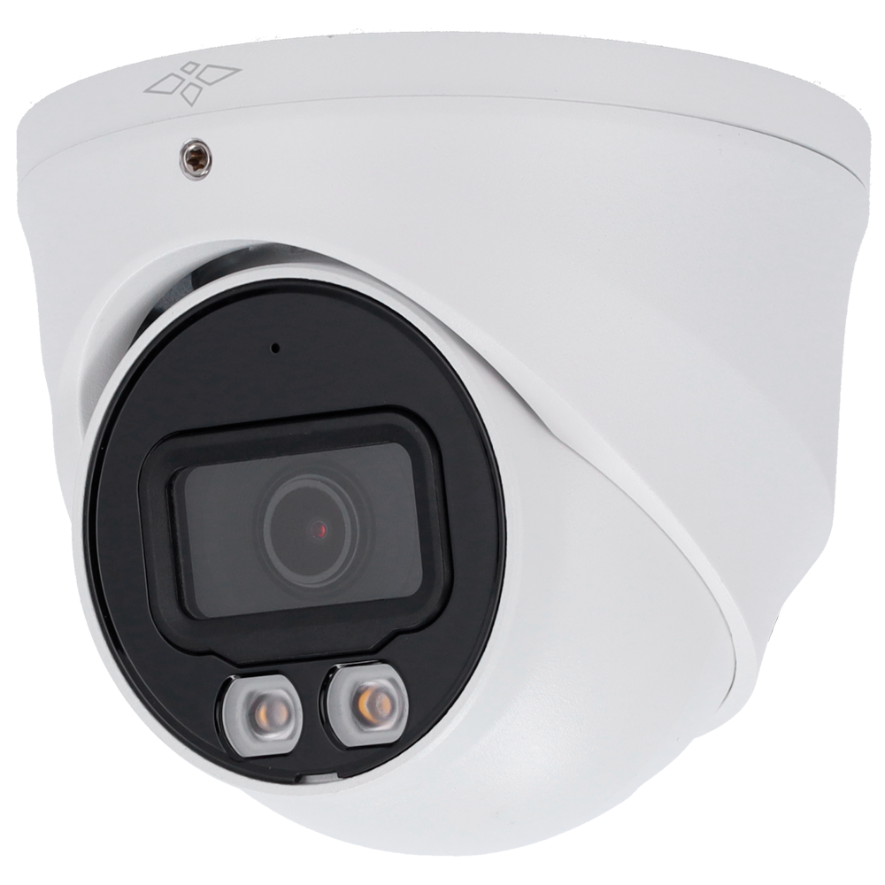 Cámara Turret HDCVI X-Security - CMOS 5 Megapixel  - Lente 3.6 mm - WDR(120dB) - Luz dual: IR + Blanco alcance 40 m | Micrófono - Impermeable IP67