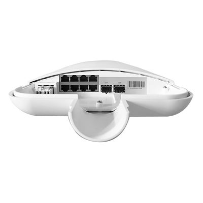 Switch POE per esterni - 8 RJ45 Gigabit PoE + 2 SFP Uplink Port Gigabit - Velocità 10/100/1000 Mbps - 30 W per porta / Massimo 120W