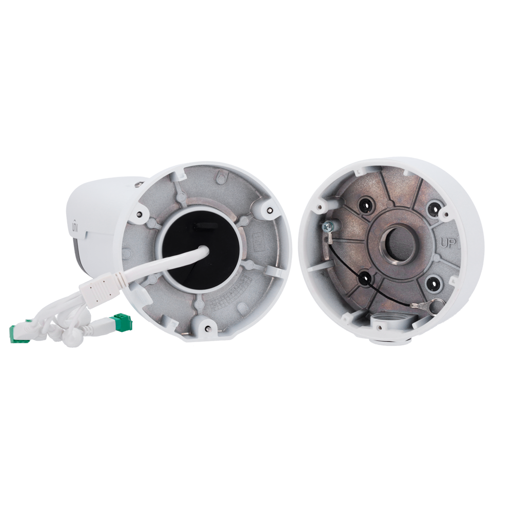 Telecamera IP 8 Megapixel - Gamma Prime - Lente 2.8 - 12mm / WDR Ottico - IR LED Portata 80 m | Microfono integrato - SIP, Smart Intrusion Prevention | Conteggio persone - Riscaldatore integrato