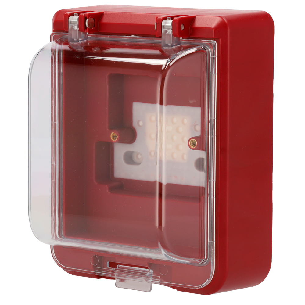 Caja de protección para pulsador Jade Bird - Carcasa superior transparente - Grado de protección IP66