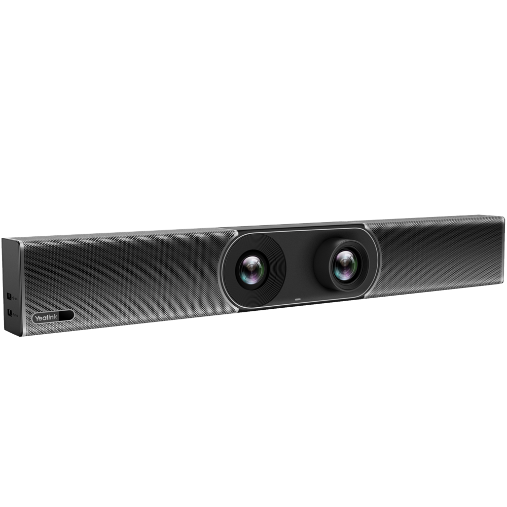 Yealink Videoconferenza All in One - Camera 8MP - Angolo di visione 120º - 8 microfoni integrati - Altoparlante integrato - Compatibile con Teams o Zoom