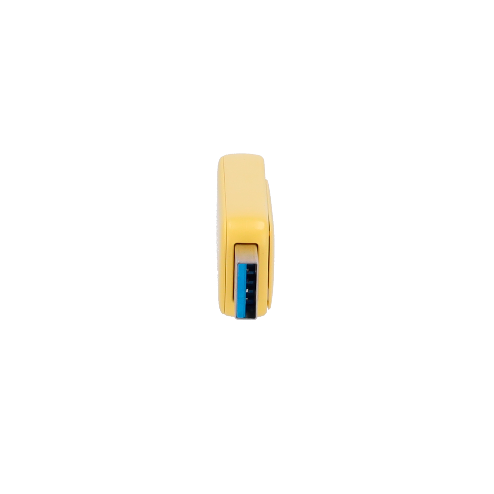 Pendrive USB Hikvision - Capacità 128 GB - Interfaccia USB 3.2 - Velocità massima di lettura/scrittura 120/45 MB/s - Design compatto, color giallo