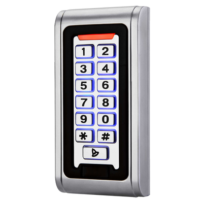 Controllo accessi autonomo - Accesso tramite scheda EM e PIN - Uscita relè, allarme e cicalino - Wiegand 26 - Controllo del tempo - Adatto per esterni IP68 - Innowatt