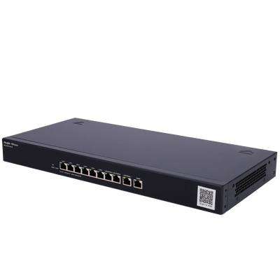 Reyee - Controlador de Router Administrable - 10 Puertos RJ45 10/100 /1000 Mbps - Soporta configuración de hasta 4 puertos como WAN - Hasta 1 Gbps de ancho de banda