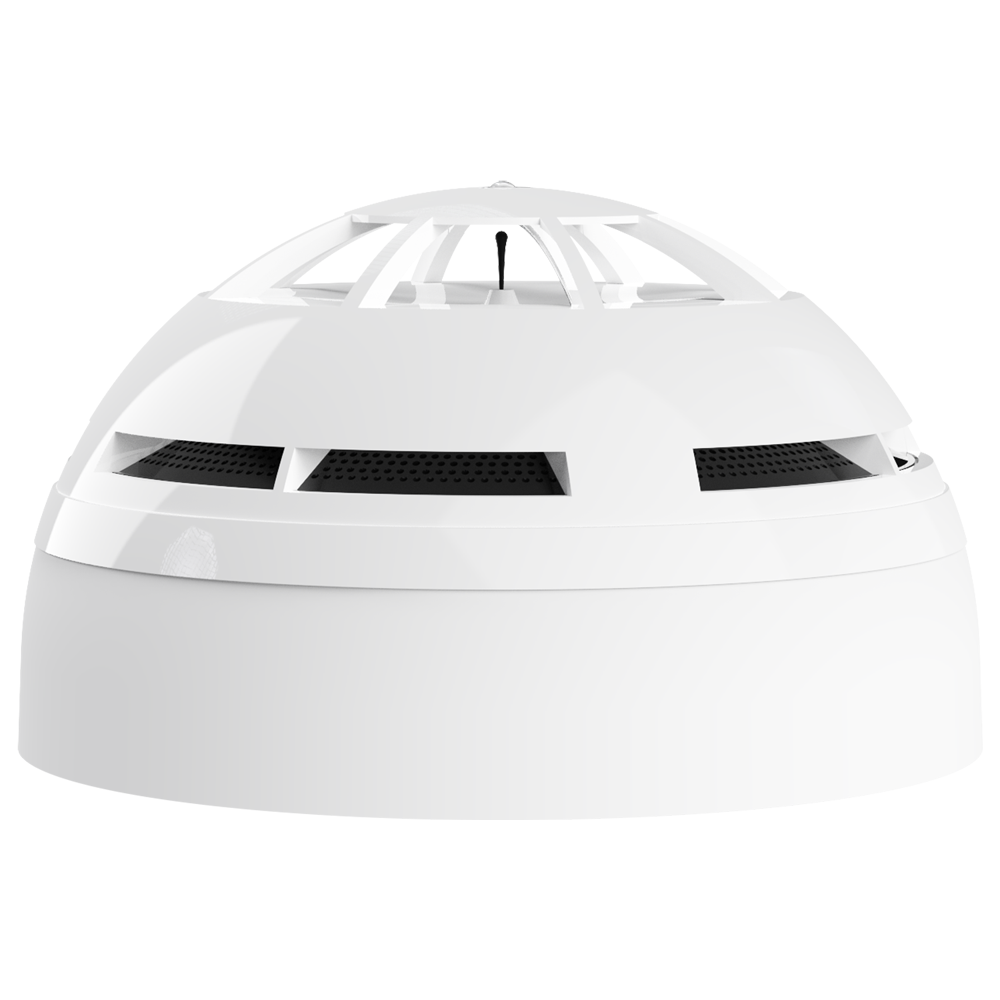 Algoritmos inteligentes - Amplitud/frecuencia con optimización automática - Clasificado A1R - Diseño de cámara de humo patentado